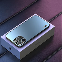 Funda Dura Plastico Rigida Carcasa Mate TB2 para Apple iPhone 15 Pro Max Azul Claro