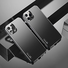 Funda Dura Plastico Rigida Carcasa Mate TB4 para Apple iPhone 13 Pro Max Negro