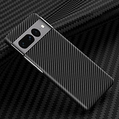 Funda Dura Plastico Rigida Carcasa Mate Twill para Google Pixel 7 Pro 5G Negro