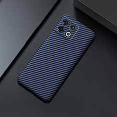 Funda Dura Plastico Rigida Carcasa Mate Twill para OnePlus 10 Pro 5G Azul