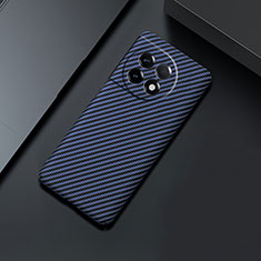 Funda Dura Plastico Rigida Carcasa Mate Twill para OnePlus Ace 2 5G Azul