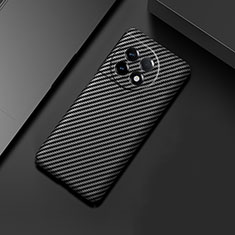 Funda Dura Plastico Rigida Carcasa Mate Twill para OnePlus Ace 2 5G Negro