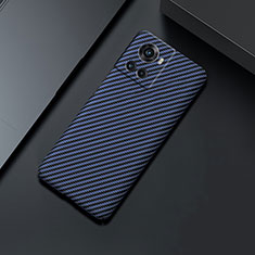 Funda Dura Plastico Rigida Carcasa Mate Twill para OnePlus Ace 5G Azul