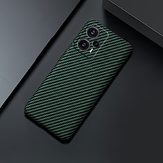 Funda Dura Plastico Rigida Carcasa Mate Twill para Xiaomi Poco F5 5G Verde