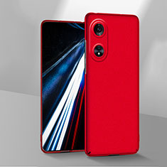 Funda Dura Plastico Rigida Carcasa Mate YK1 para Oppo A18 Rojo