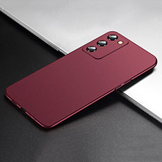 Funda Dura Plastico Rigida Carcasa Mate YK1 para Oppo A55 5G Rojo