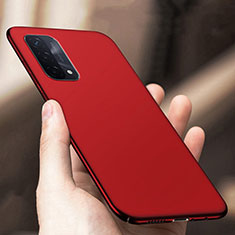 Funda Dura Plastico Rigida Carcasa Mate YK1 para Oppo A74 5G Rojo