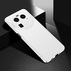 Funda Dura Plastico Rigida Carcasa Mate YK1 para Oppo Find X6 5G Blanco