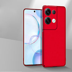 Funda Dura Plastico Rigida Carcasa Mate YK1 para Oppo Reno9 Pro+ Plus 5G Rojo