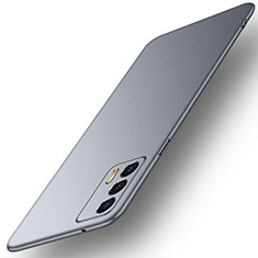 Funda Dura Plastico Rigida Carcasa Mate YK1 para Realme Q3 Pro 5G Gris