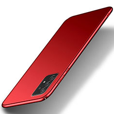 Funda Dura Plastico Rigida Carcasa Mate YK1 para Samsung Galaxy A52 4G Rojo