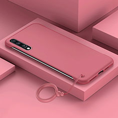 Funda Dura Plastico Rigida Carcasa Mate YK1 para Samsung Galaxy A70S Rojo