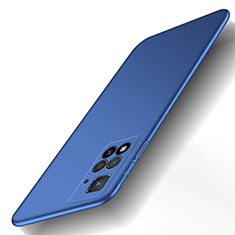 Funda Dura Plastico Rigida Carcasa Mate YK1 para Xiaomi Redmi Note 11 Pro+ Plus 5G Azul