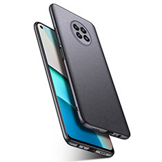 Funda Dura Plastico Rigida Carcasa Mate YK1 para Xiaomi Redmi Note 9 5G Gris