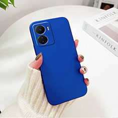 Funda Dura Plastico Rigida Carcasa Mate YK2 para Oppo A56S 5G Azul