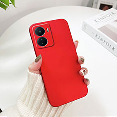 Funda Dura Plastico Rigida Carcasa Mate YK2 para Oppo A56S 5G Rojo