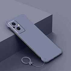 Funda Dura Plastico Rigida Carcasa Mate YK2 para Oppo A96 5G Gris Lavanda