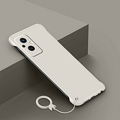 Funda Dura Plastico Rigida Carcasa Mate YK2 para Oppo F21 Pro 5G Blanco