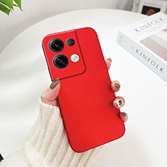 Funda Dura Plastico Rigida Carcasa Mate YK2 para Oppo Reno8 5G Rojo