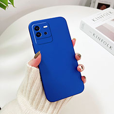 Funda Dura Plastico Rigida Carcasa Mate YK2 para Vivo iQOO Neo6 5G Azul