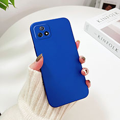 Funda Dura Plastico Rigida Carcasa Mate YK2 para Vivo iQOO U3 5G Azul