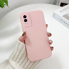 Funda Dura Plastico Rigida Carcasa Mate YK2 para Vivo Y74s 5G Rosa