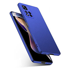 Funda Dura Plastico Rigida Carcasa Mate YK2 para Xiaomi Mi 11i 5G (2022) Azul