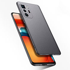 Funda Dura Plastico Rigida Carcasa Mate YK2 para Xiaomi Redmi Note 10 Pro 5G Gris