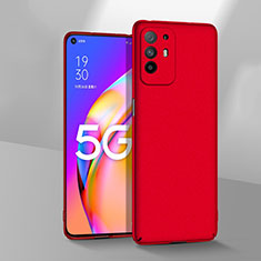 Funda Dura Plastico Rigida Carcasa Mate YK3 para Oppo F19 Pro+ Plus 5G Rojo