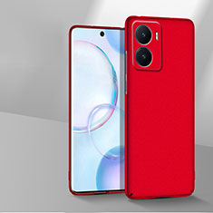 Funda Dura Plastico Rigida Carcasa Mate YK3 para Vivo Y55s (2021) Rojo