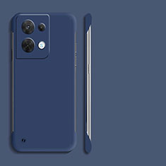 Funda Dura Plastico Rigida Carcasa Mate YK4 para Oppo Reno8 Pro 5G Azul