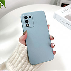 Funda Dura Plastico Rigida Carcasa Mate YK4 para Realme 9 SE 5G Azul Cielo