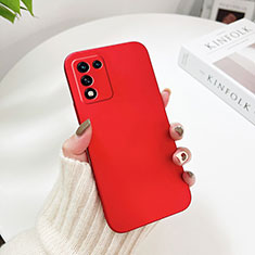 Funda Dura Plastico Rigida Carcasa Mate YK4 para Realme Q3s 5G Rojo