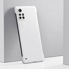 Funda Dura Plastico Rigida Carcasa Mate YK4 para Xiaomi Mi 11i 5G (2022) Blanco