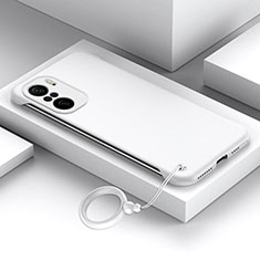 Funda Dura Plastico Rigida Carcasa Mate YK4 para Xiaomi Mi 11i 5G Blanco