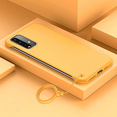 Funda Dura Plastico Rigida Carcasa Mate YK4 para Xiaomi Redmi 9 Power Amarillo