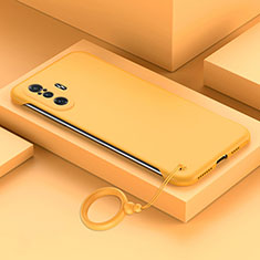 Funda Dura Plastico Rigida Carcasa Mate YK4 para Xiaomi Redmi K40 Gaming 5G Amarillo