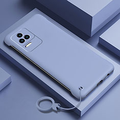 Funda Dura Plastico Rigida Carcasa Mate YK4 para Xiaomi Redmi K50 5G Gris Lavanda