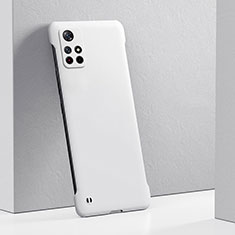 Funda Dura Plastico Rigida Carcasa Mate YK4 para Xiaomi Redmi Note 11 Pro+ Plus 5G Blanco