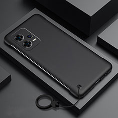 Funda Dura Plastico Rigida Carcasa Mate YK4 para Xiaomi Redmi Note 12 5G Negro