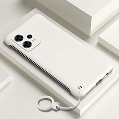 Funda Dura Plastico Rigida Carcasa Mate YK4 para Xiaomi Redmi Note 12 Explorer Blanco