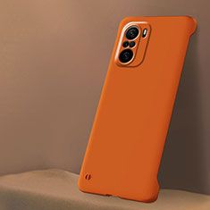 Funda Dura Plastico Rigida Carcasa Mate YK5 para Xiaomi Mi 11i 5G Naranja