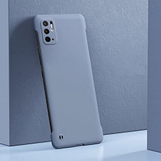Funda Dura Plastico Rigida Carcasa Mate YK5 para Xiaomi POCO M3 Pro 5G Gris Lavanda