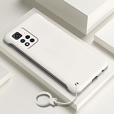 Funda Dura Plastico Rigida Carcasa Mate YK5 para Xiaomi Poco X4 NFC Blanco