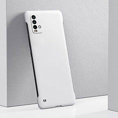 Funda Dura Plastico Rigida Carcasa Mate YK5 para Xiaomi Redmi 9T 4G Blanco