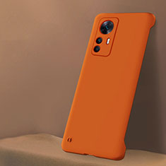 Funda Dura Plastico Rigida Carcasa Mate YK5 para Xiaomi Redmi K50 Ultra 5G Naranja