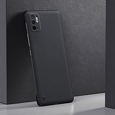 Funda Dura Plastico Rigida Carcasa Mate YK5 para Xiaomi Redmi Note 10T 5G Negro