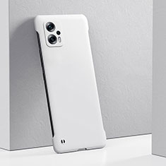 Funda Dura Plastico Rigida Carcasa Mate YK5 para Xiaomi Redmi Note 11T Pro+ Plus 5G Blanco