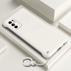 Funda Dura Plastico Rigida Carcasa Mate YK6 para Xiaomi POCO M3 Pro 5G Blanco