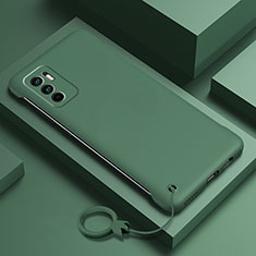 Funda Dura Plastico Rigida Carcasa Mate YK6 para Xiaomi POCO M3 Pro 5G Verde Noche